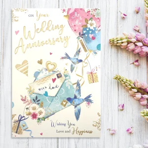 Happy Anniversary Card - His & Hers